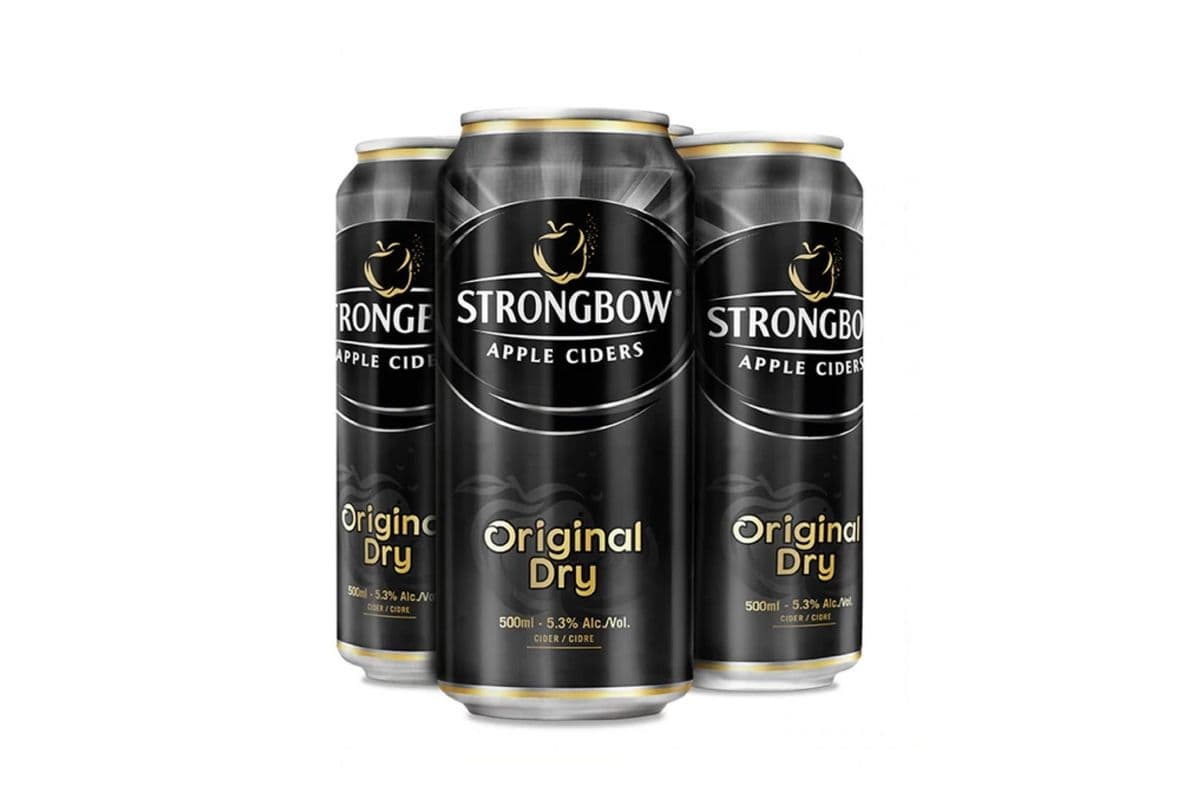 Strongbow Cider (4 x 500ml Cans)