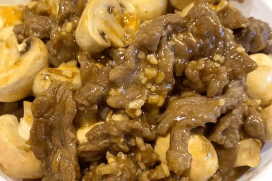 Beef with Mushrooms