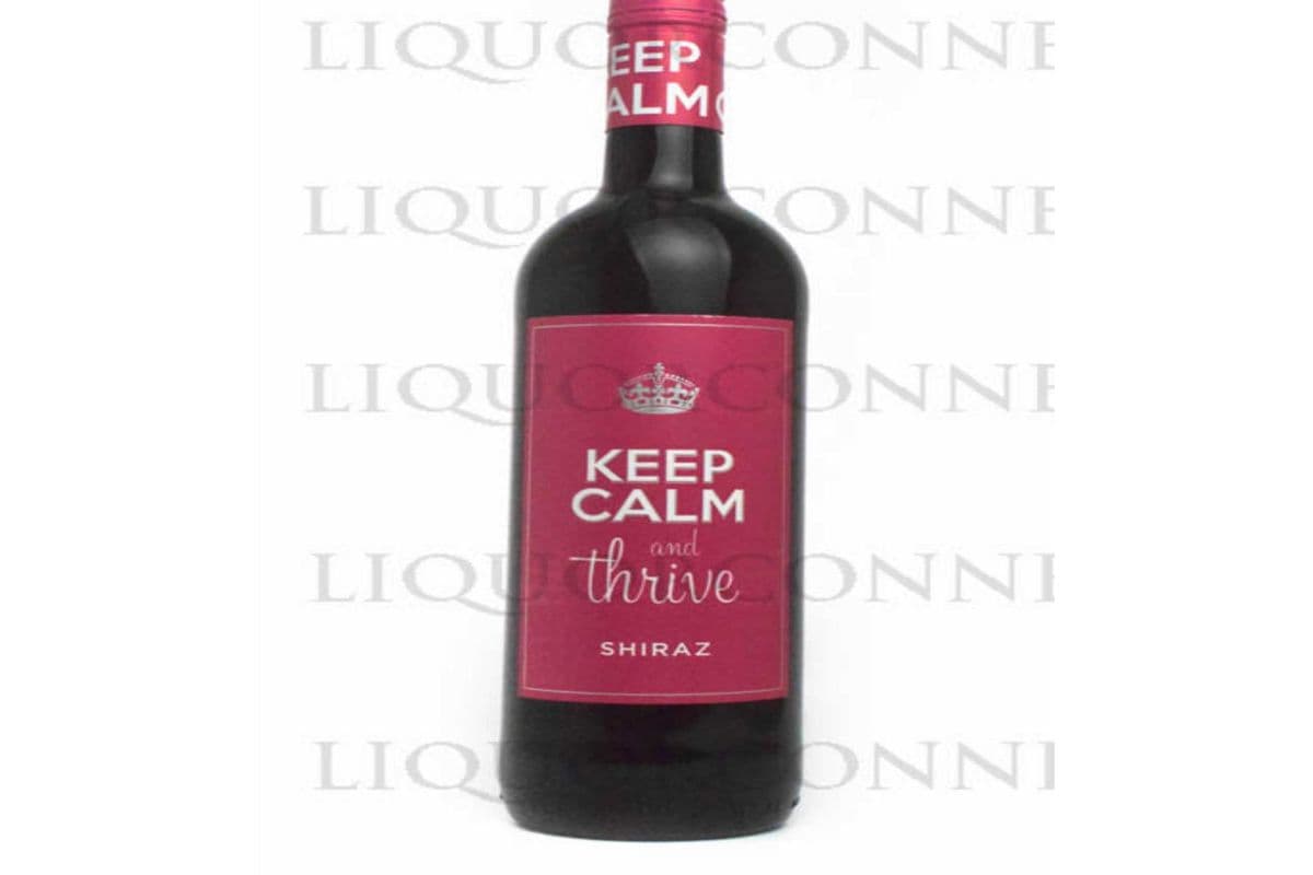 KEEP CALM &THRIVE SHIRAZ 750ML (1 x 750 ML )