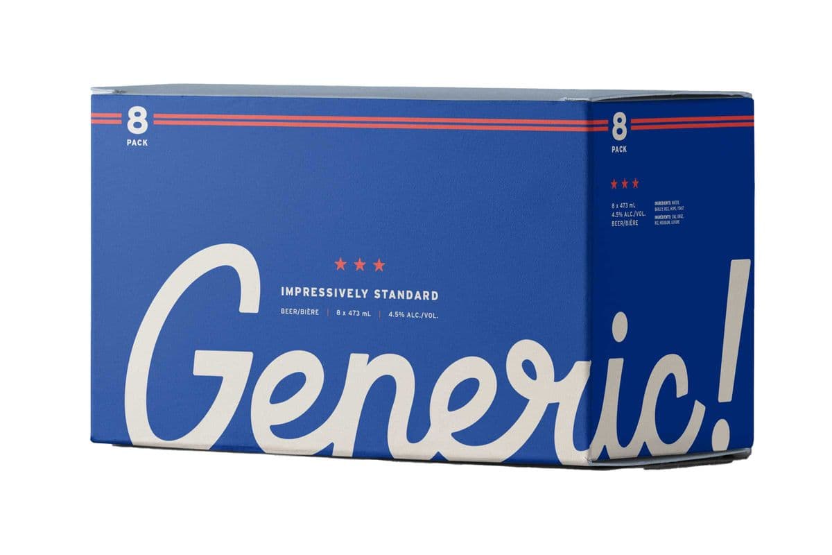 8-Pack of Generic! Lager (8 x 473 ml)
