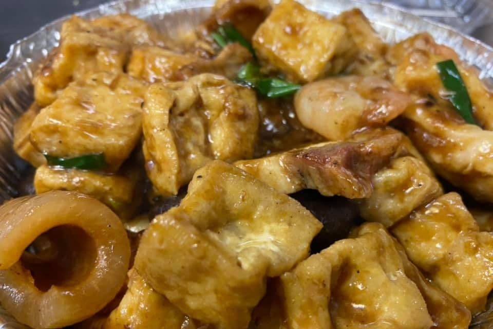 78. Mixed Meat with Bean Curd Hot Pot