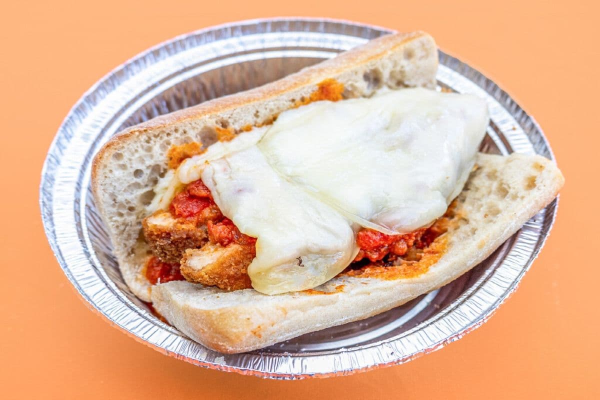 Crispy Chicken Parmesan