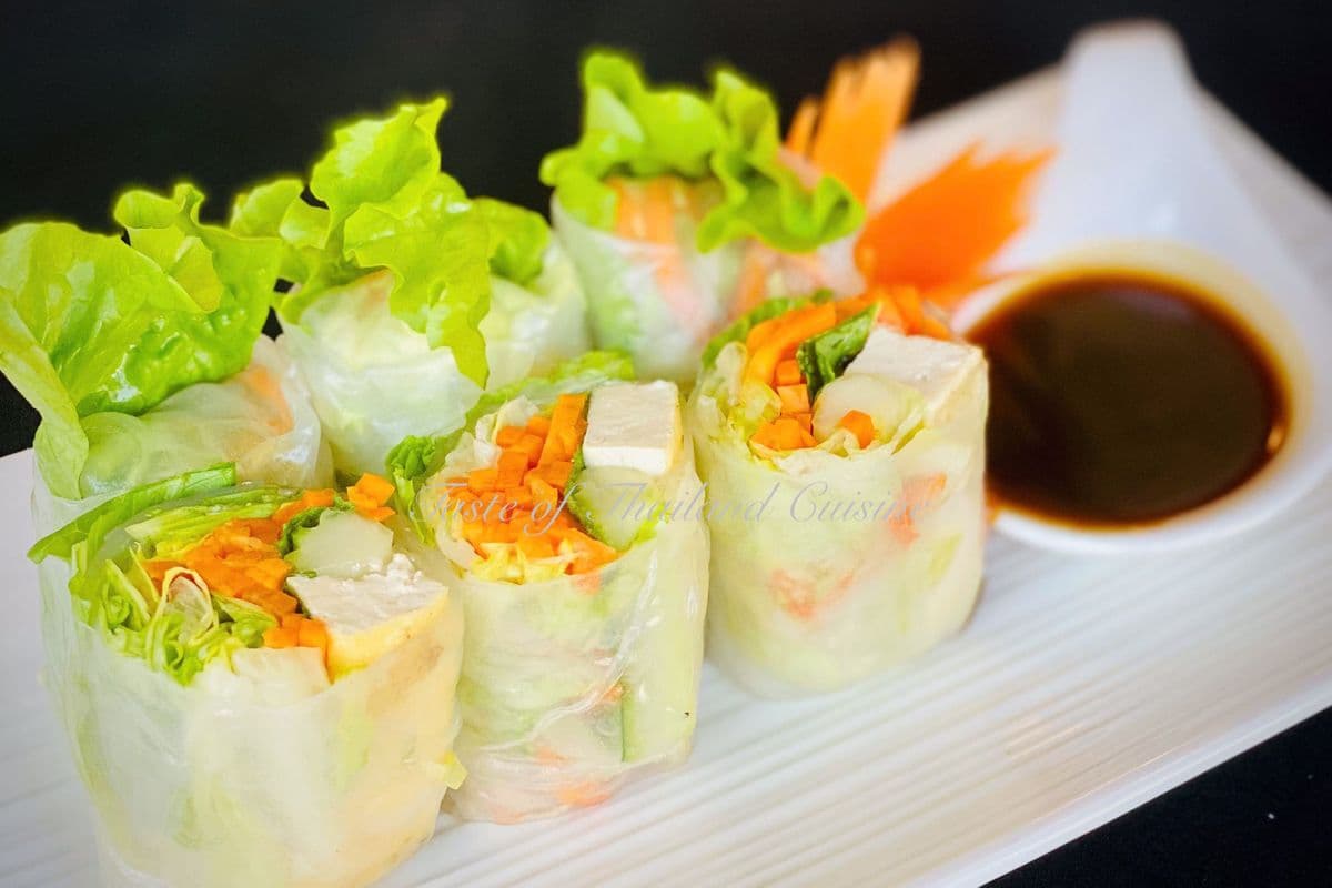 Vegetarian Fresh Rolls (3 pcs)