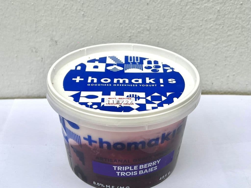 Thomakis real greek yogurt triple berry 500ml