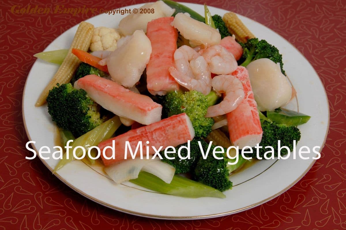 Seafood with Mixed Vegetables