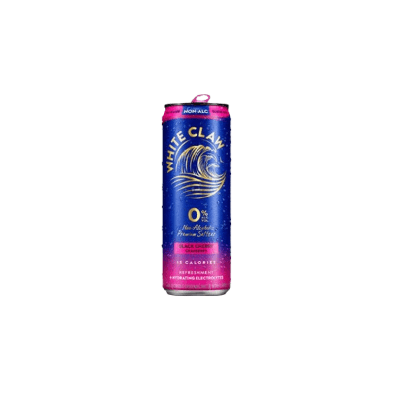 Black Cherry White Claw Non-Alcoholic Premium Seltzer - USA (355ml)