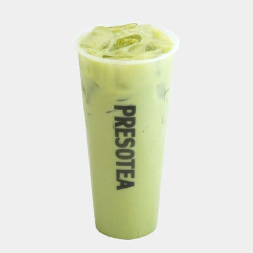 Matcha Milk Tea / Thé au lait matcha