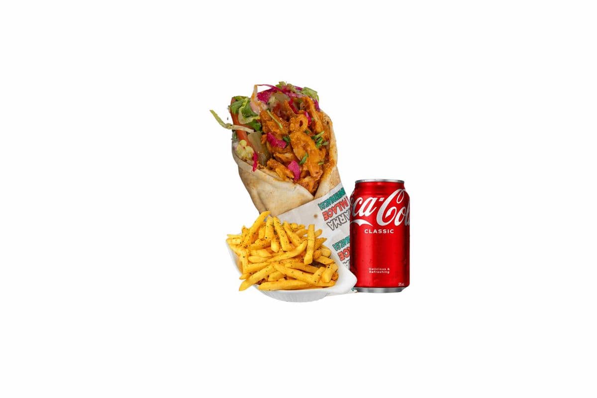 Butter Chicken Wrap Combo