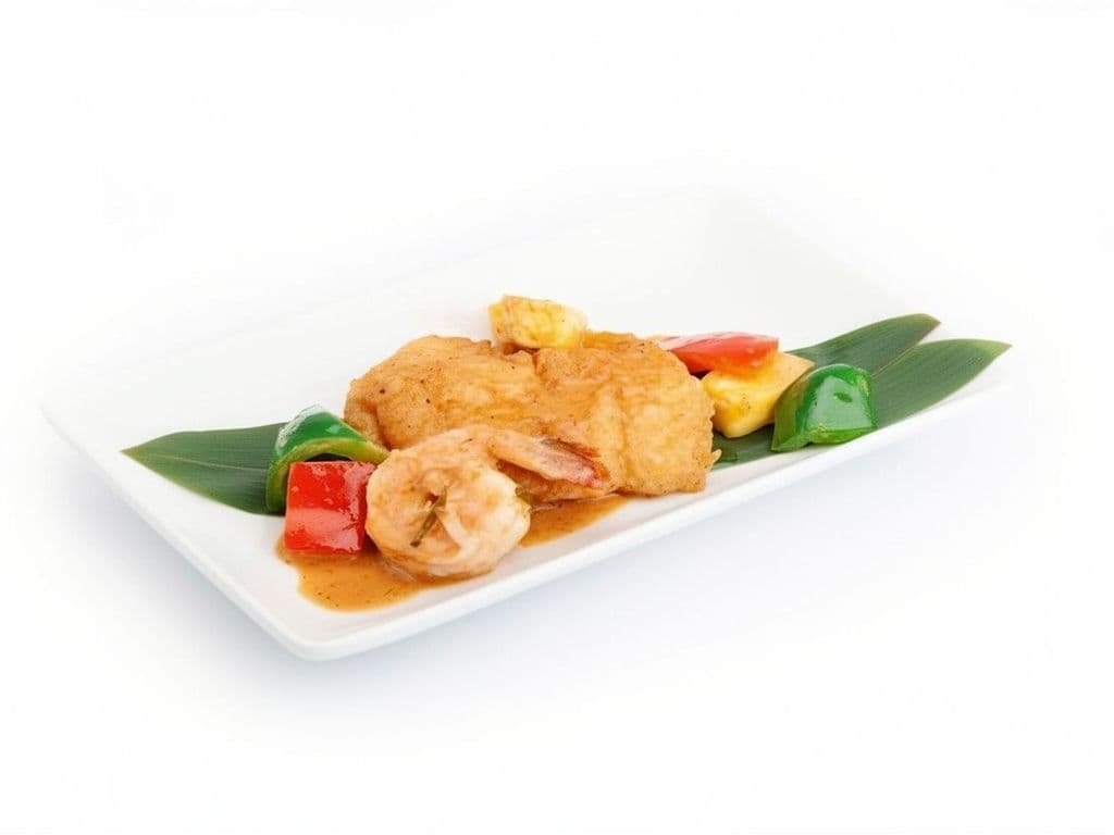 Thai Red Curry Sauce Fish