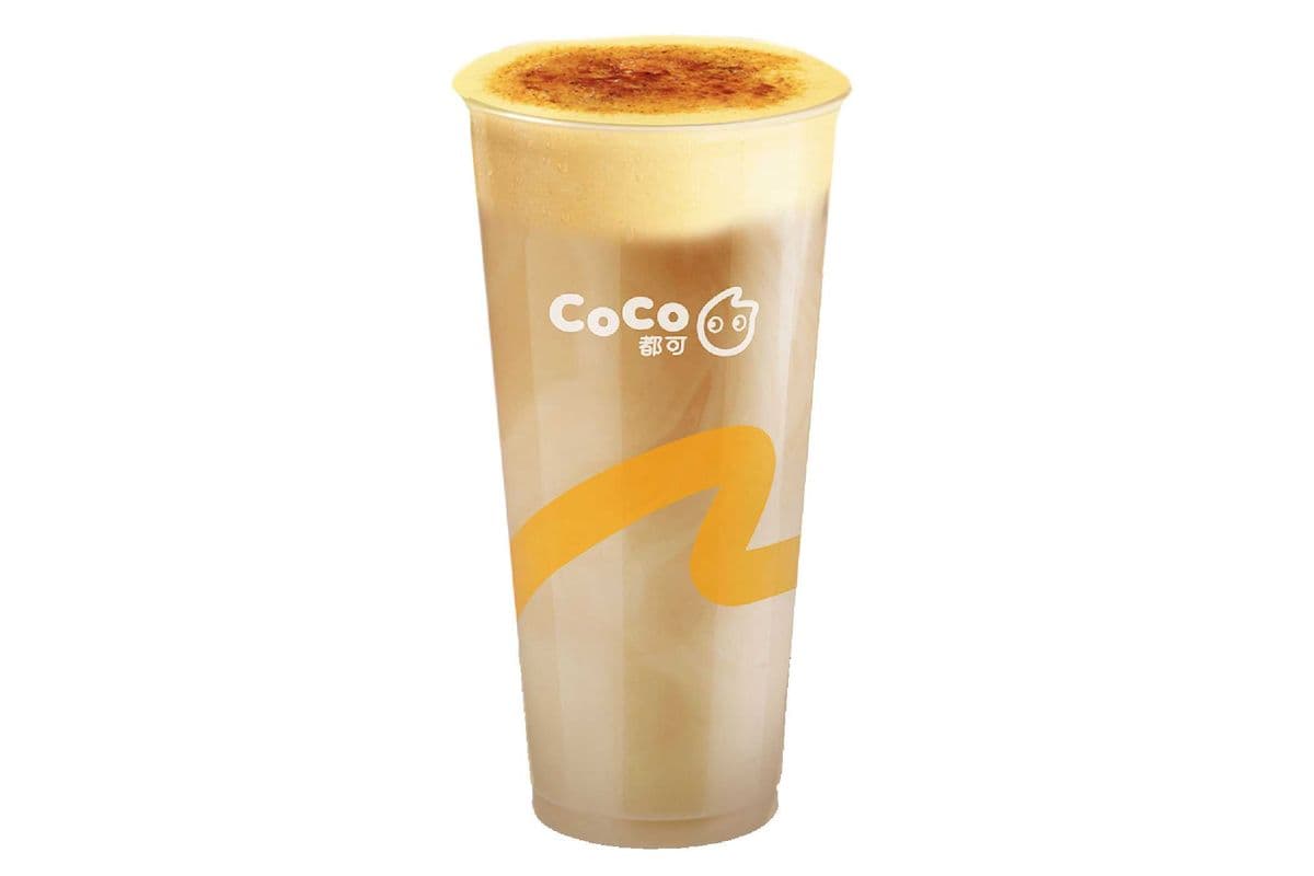 Creme Brulee Oolong Milk Tea (large)