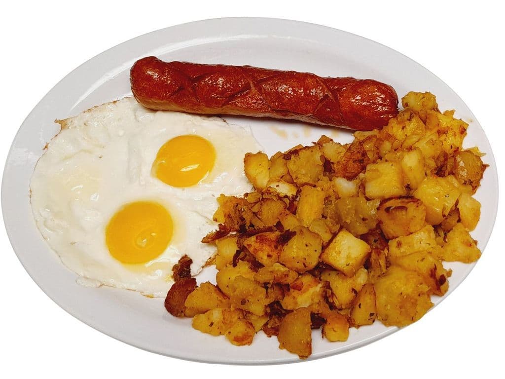 Turkey Sausage and Eggs
