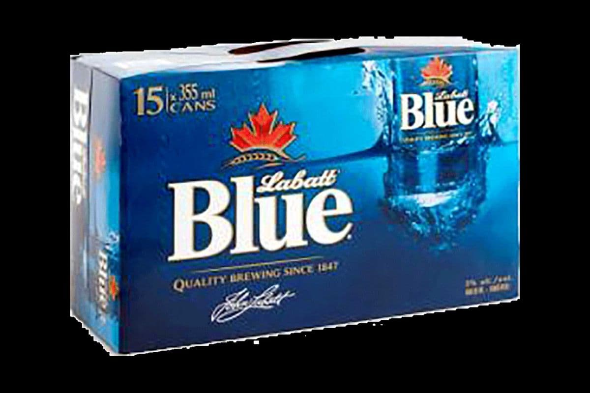 LABATT BLUE (15 x 355ML CANS) (15 x 355ML)