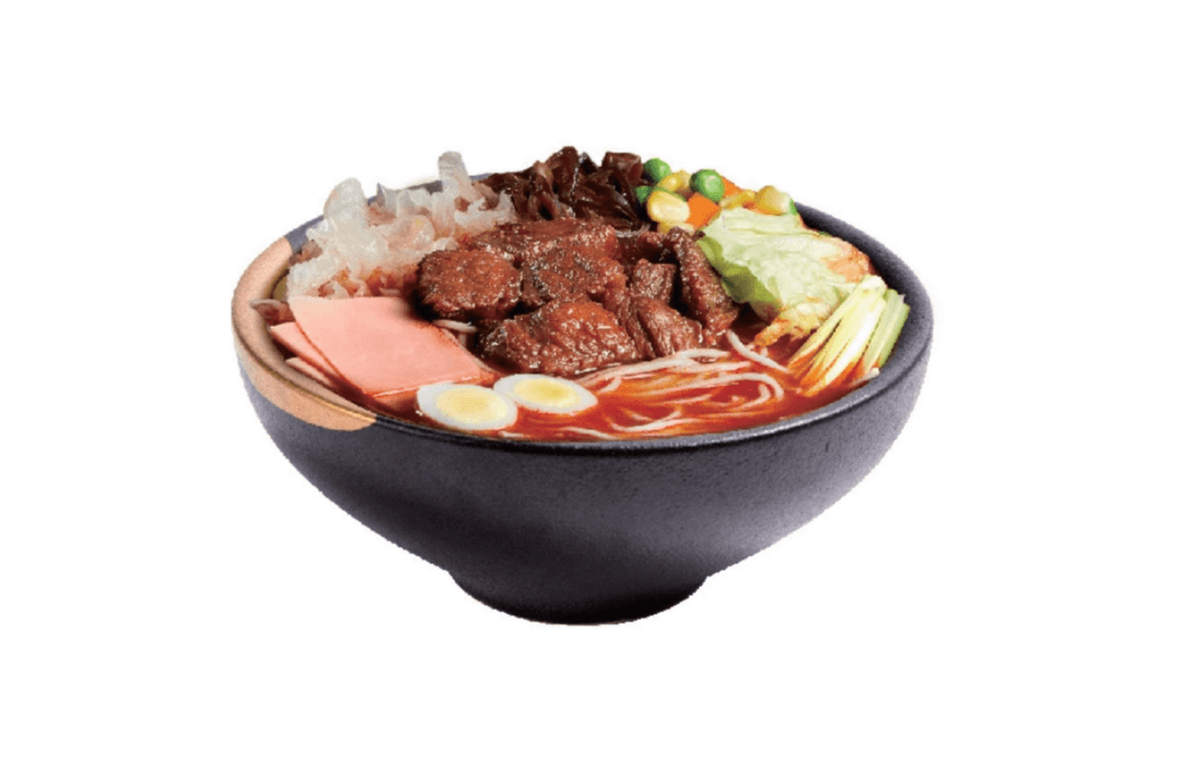 R9. Sichuan Mala Spicy Beef Flank Rice Noodle Soup 麻辣牛腩米線