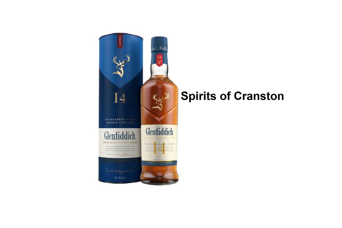 GLENFIDDICH 14YO BOURBON BARREL RESERVE 750ML (1 x 750ML)