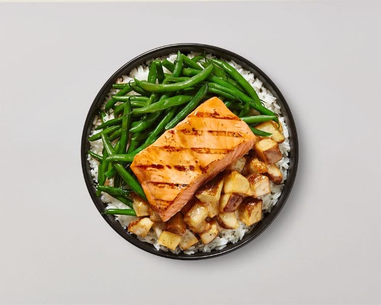 Salmon BBQ Combo