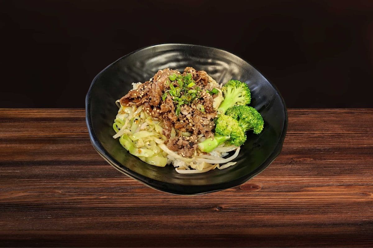 Beef Teppan Teriyaki (rice bowl)