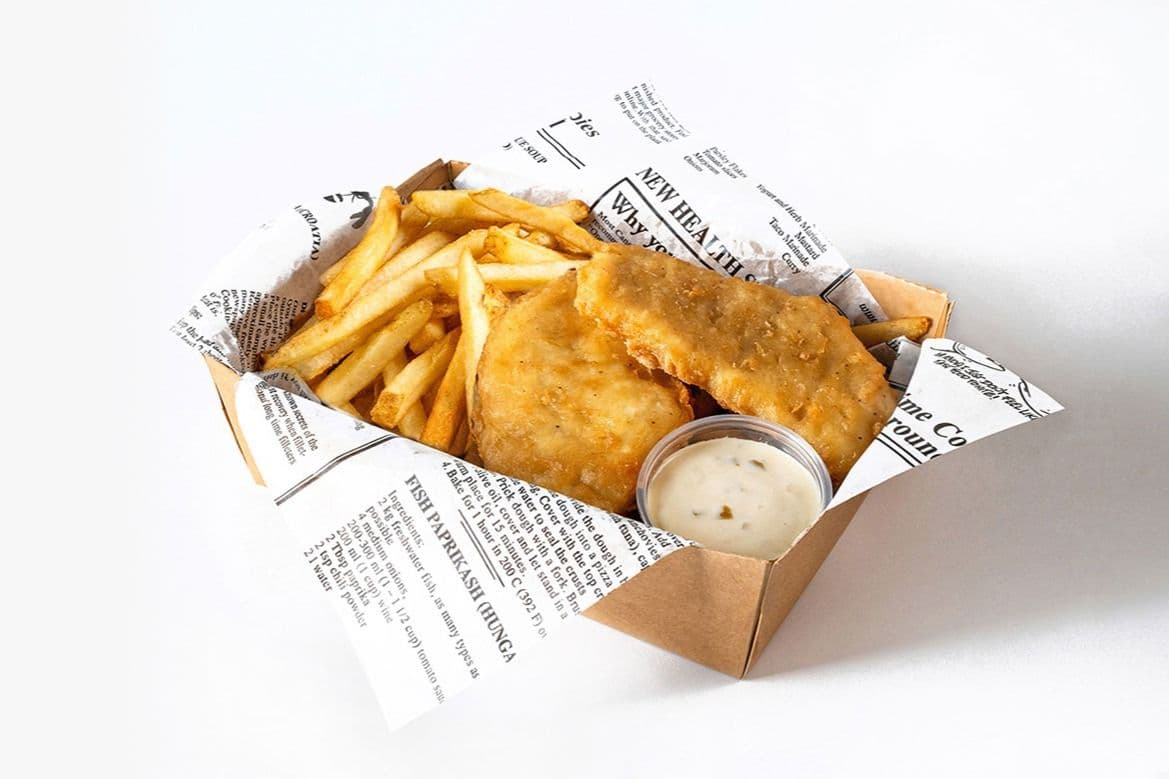 2 Piece Haddock & Fries
