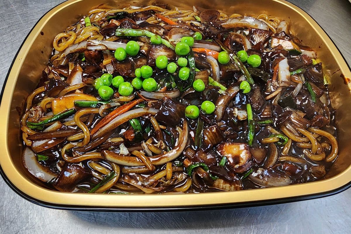 Family Size Of Black Bean Sauce Noodles