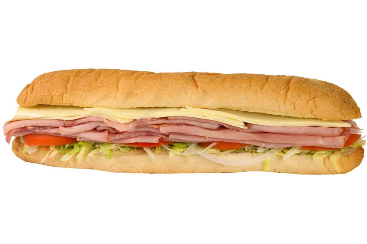 Large 12" Ham and Cheese Sub