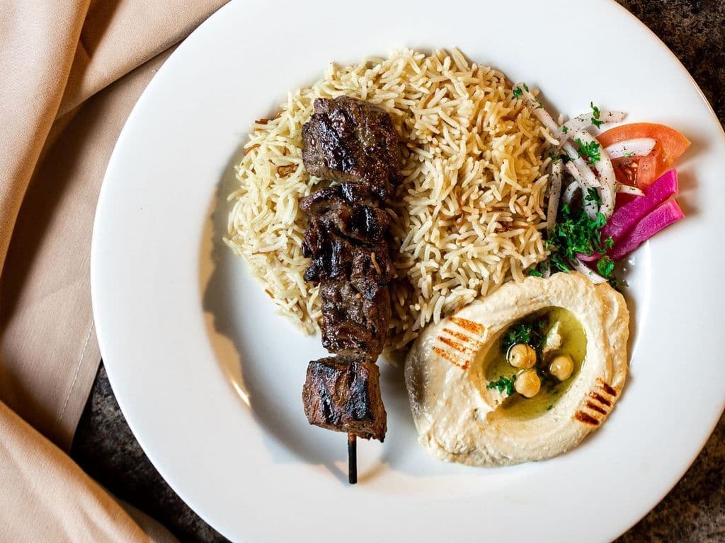 Beef Shish Kabob Lunch Combo