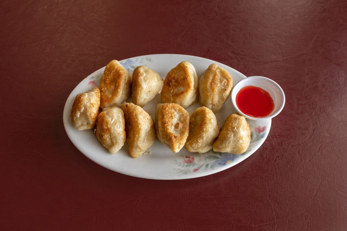 8. Grilled Pork with Vegetable Dumplings