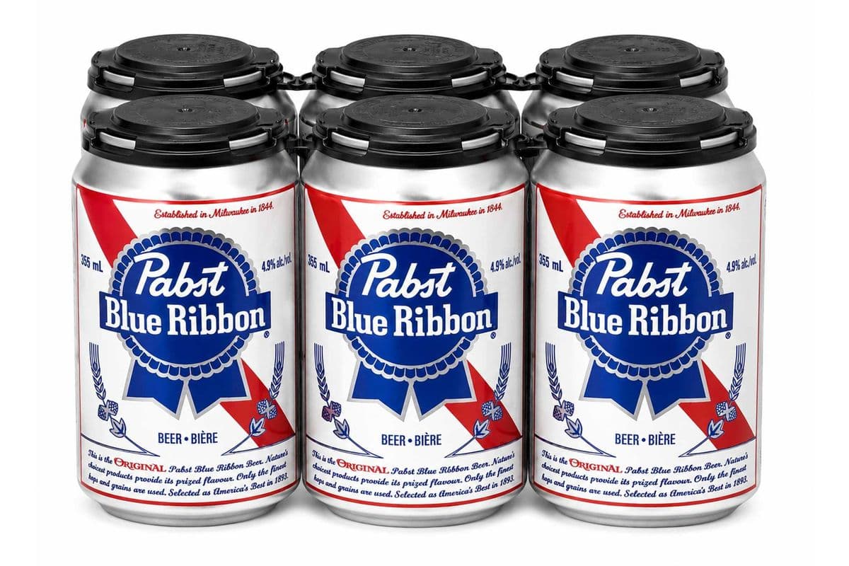Pabst Blue Ribbon 6pk (6 x 355ml)