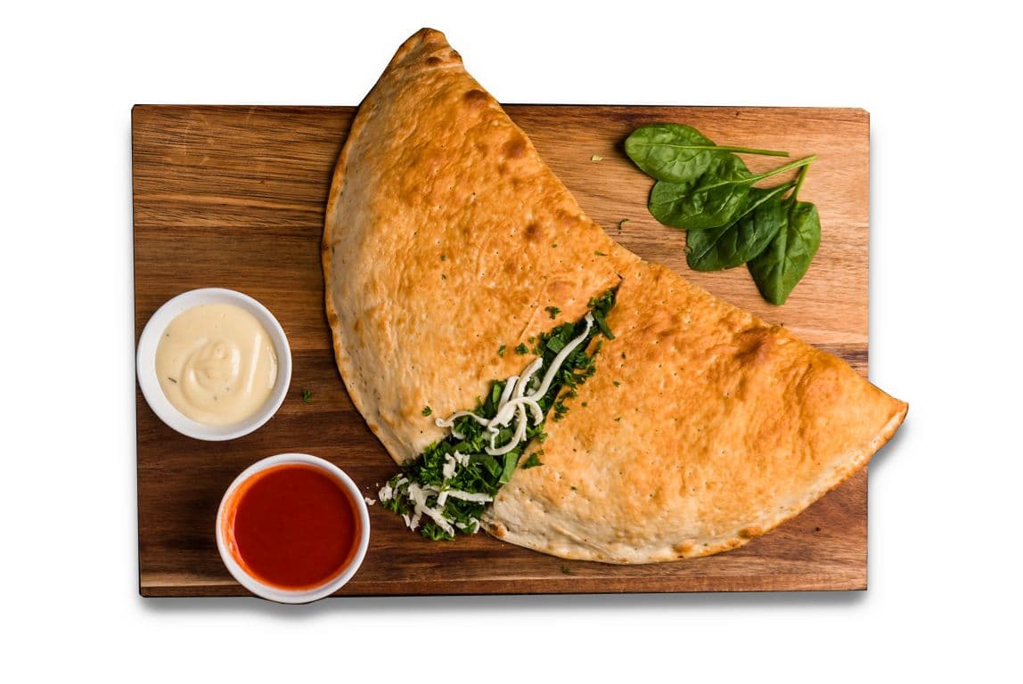 The Spinach Calzone
