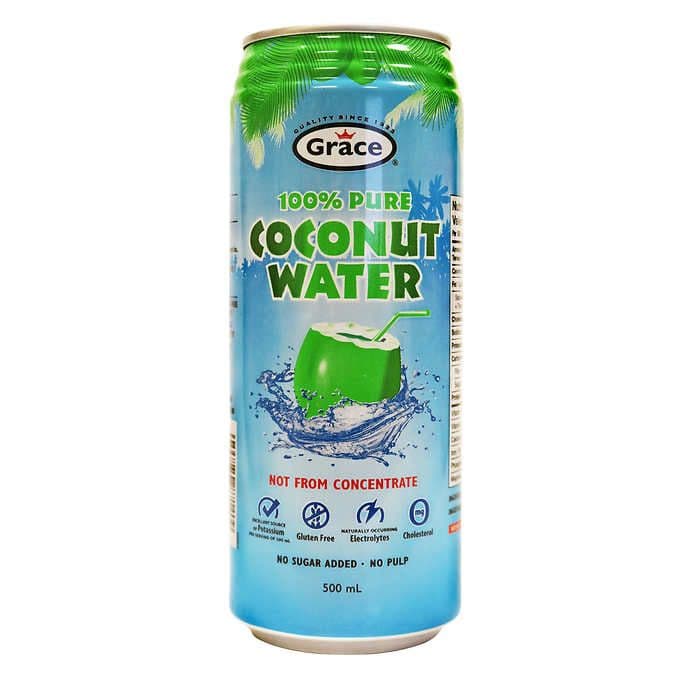 Grace 100% Pure Coconut Water, (500 ml)