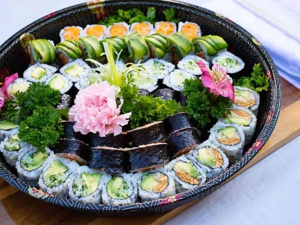 vegetarian tray F(52pcs)