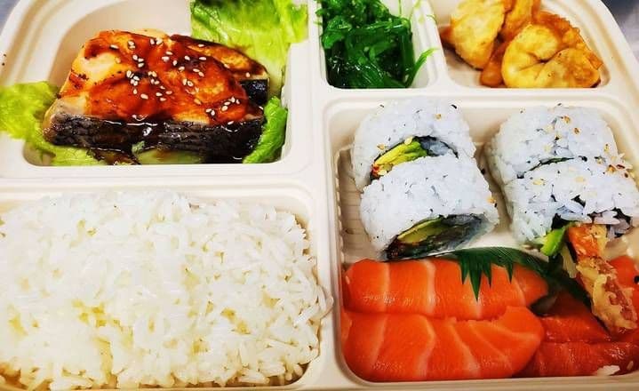 (Bento)Salmon Teriyaki