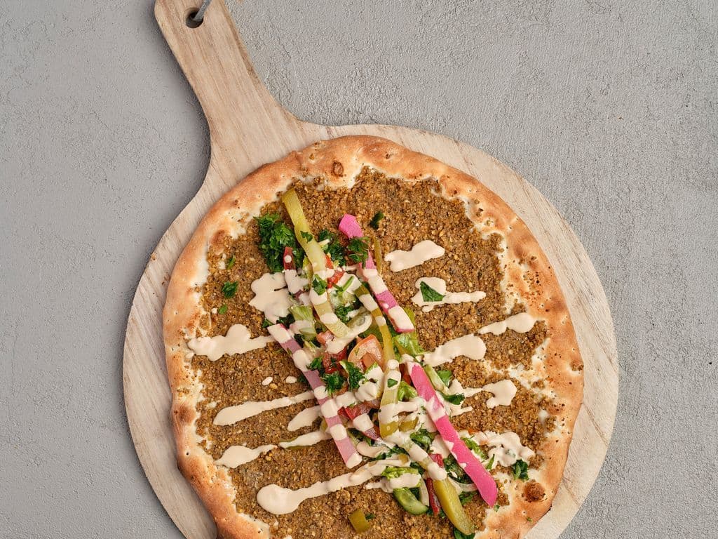 Falafel Manakish