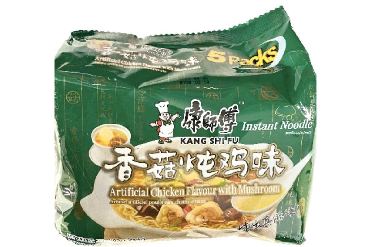 Kang Shi Fu Chicken with Mushroom Noodles(5Pack) 康师傅香菇炖鸡面