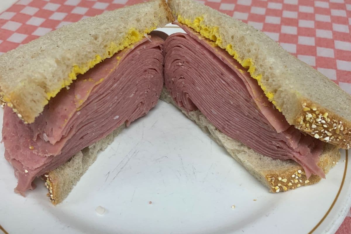 Sandwich au Salami / Salami Sandwich