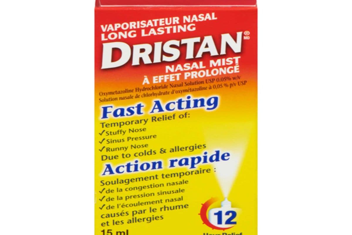 Dristan Long Lasting Mist 15ml, Clear
