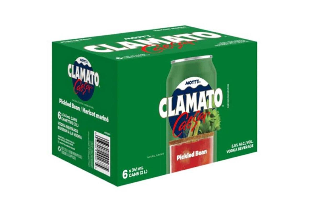MOTT'S CLAMATO CAESAR PICKLED BEAN (1 x 341 ML)
