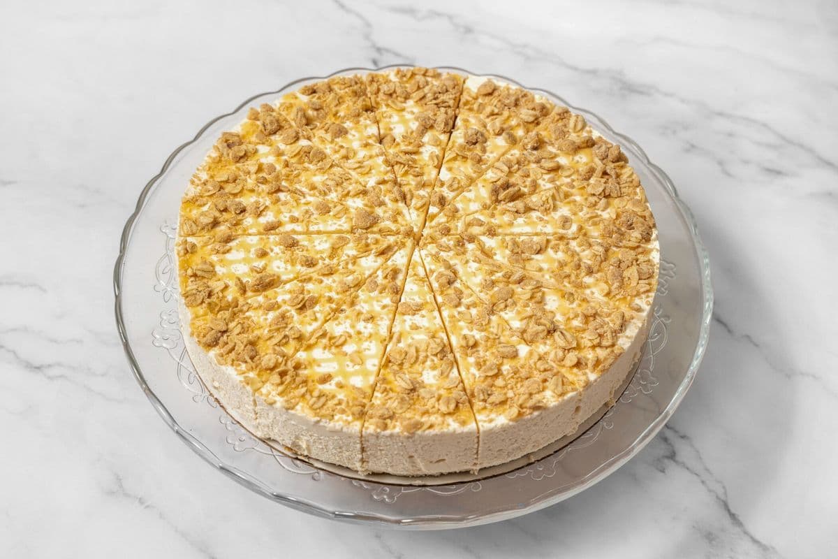 9" Apple Caramel Cheesecake