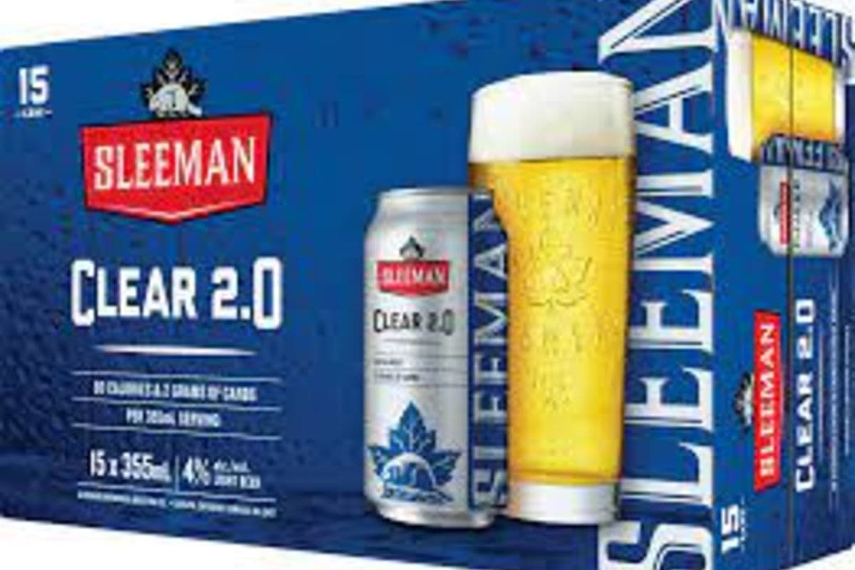 SLEEMAN CLEAR 15 CANS (15 x 355 ml Cans)