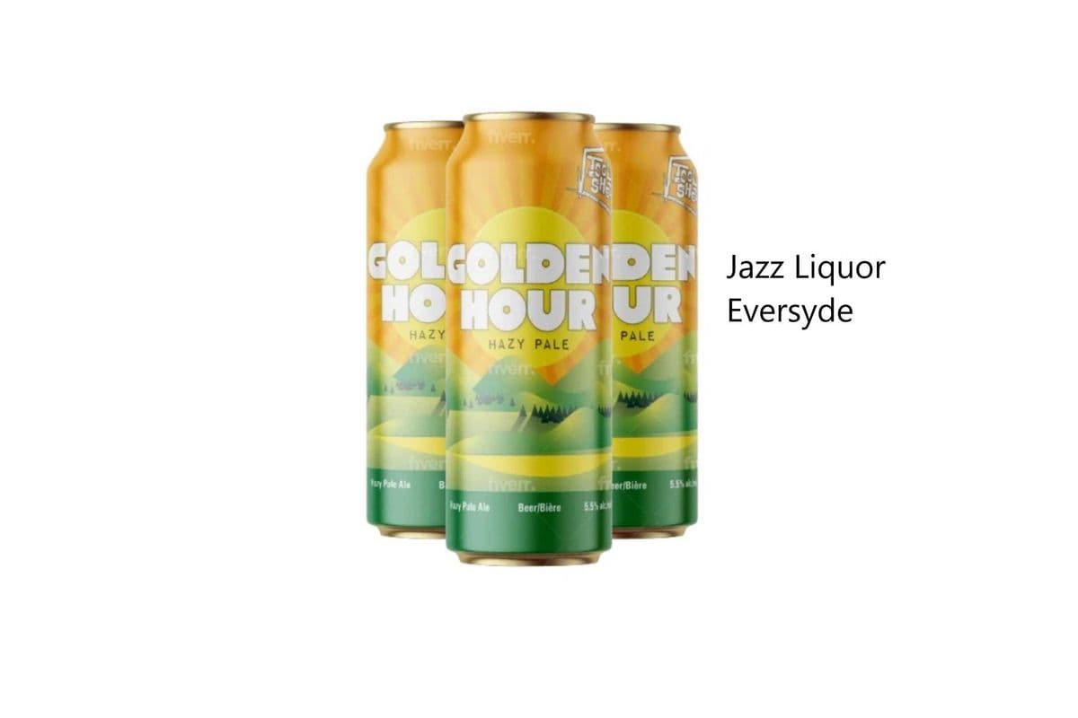 GOLDEN HOUR HAZY PALE ALE CANS (1 x 4x473ML)