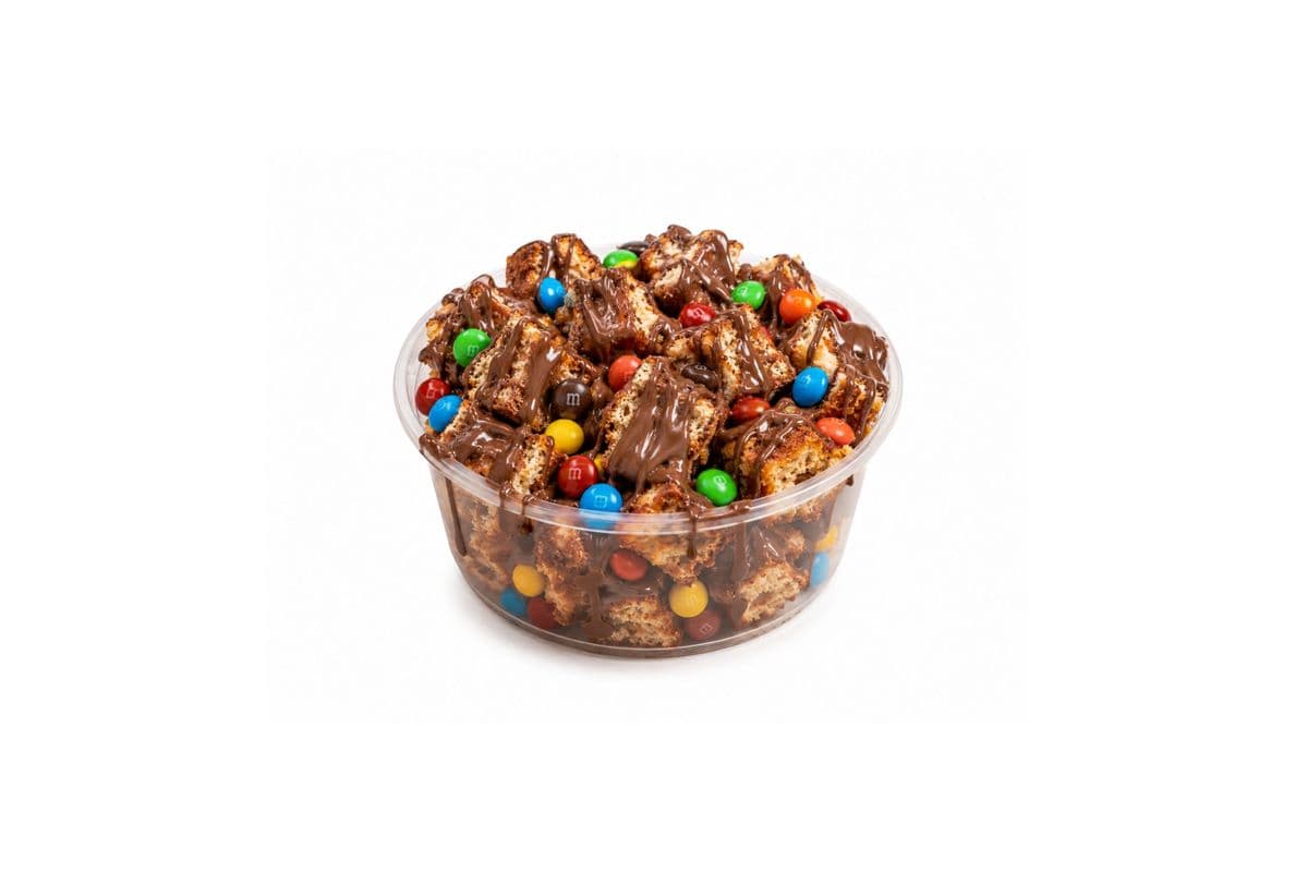 M&Ms Waffle Bites