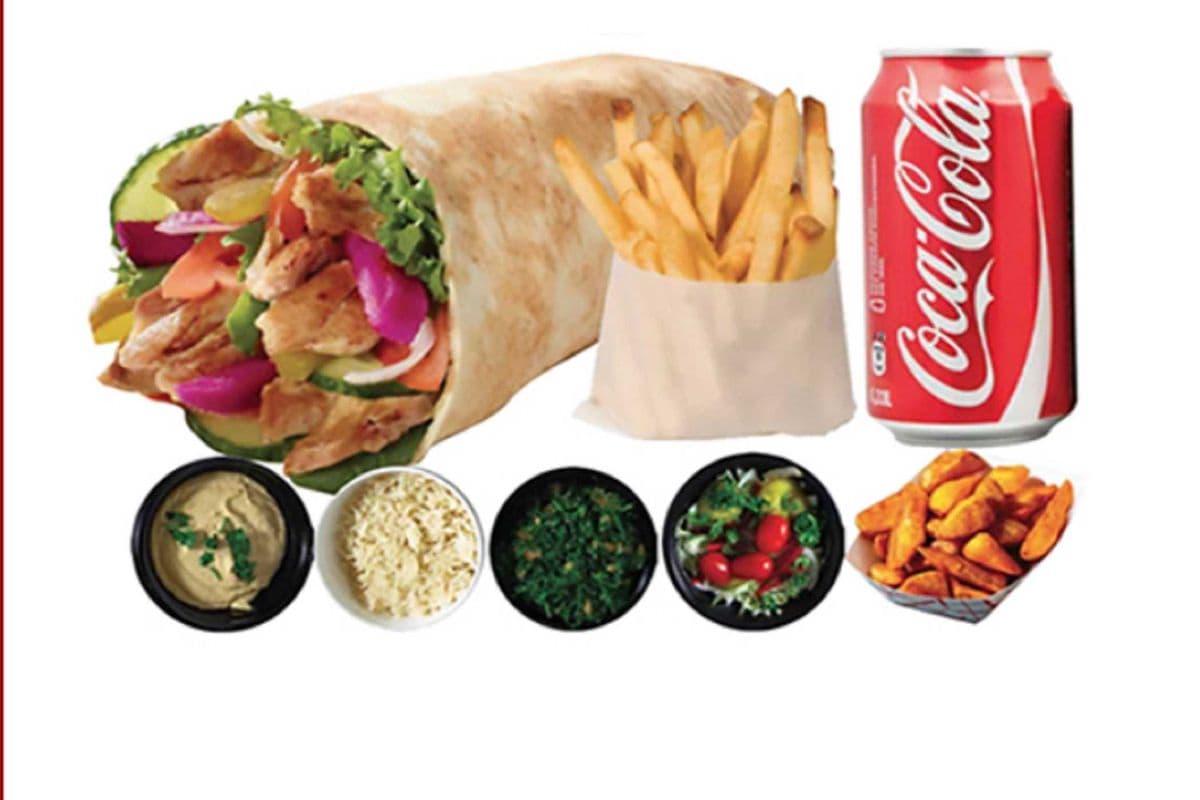 Chicken Shawarma Sandwich Combo