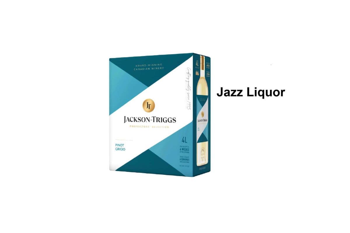 JACKSON-TRIGGS PS PINOT GRIGIO 4L (1 x 1x4L)
