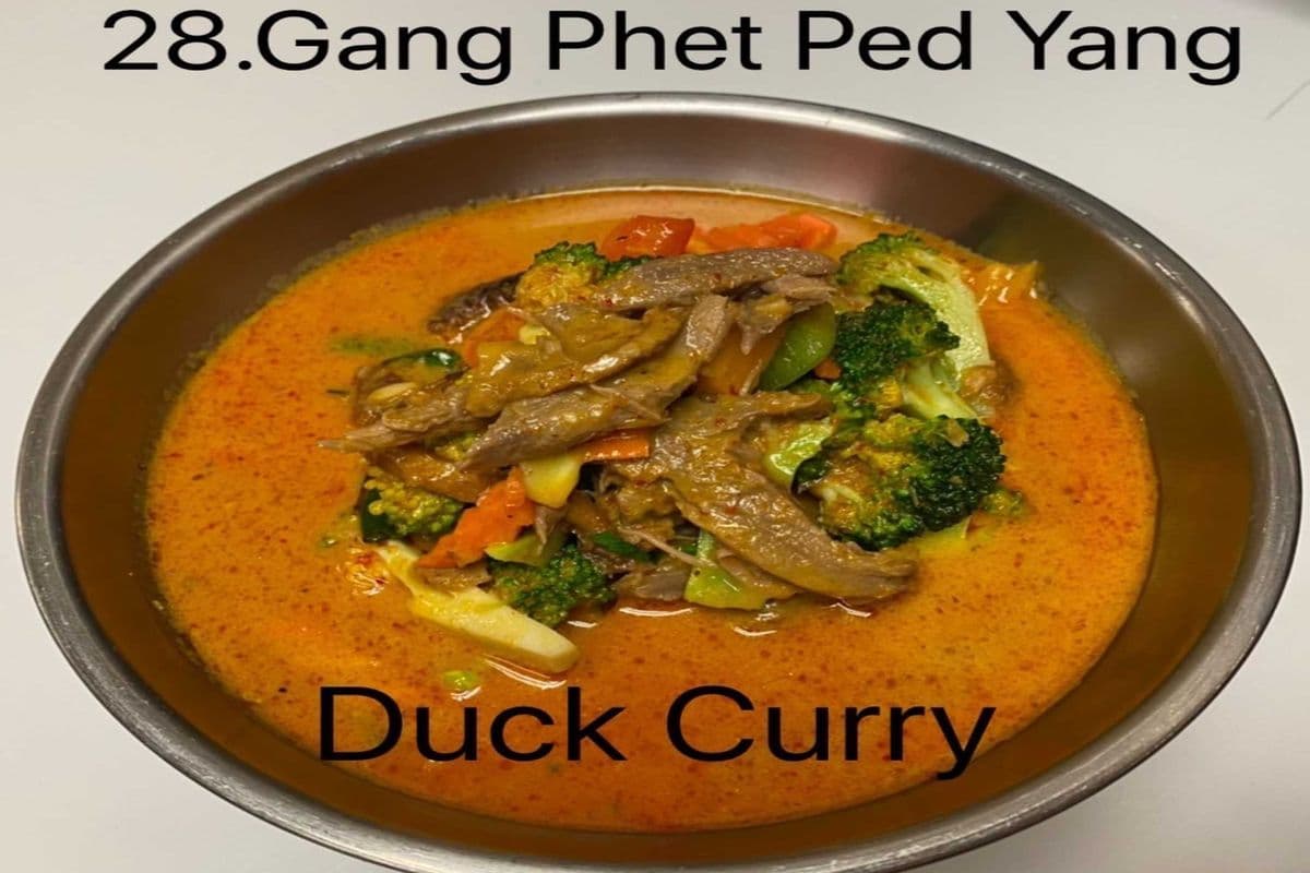 28. Thai Duck Curry