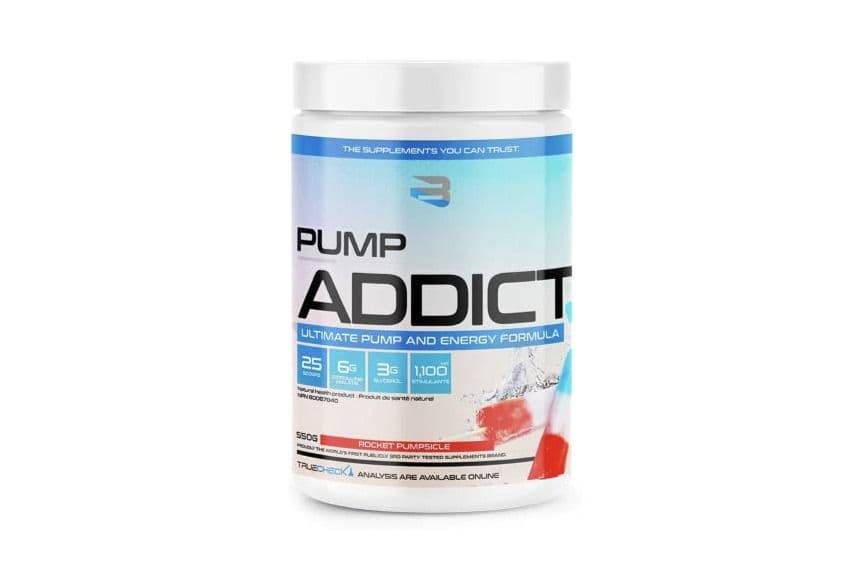 Believe Supplements Pump Addict Rocket Pumpsicle Protein Powder (550 g)