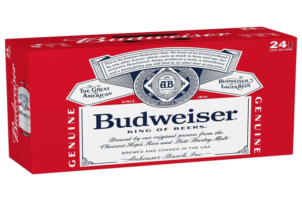 Budweiser (24 Cans) (1 x 355 ml)