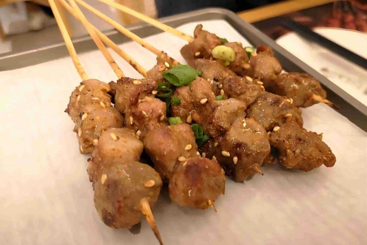 8. Lamb Kebob with Cumin and Spices (1 pc) 羊肉串