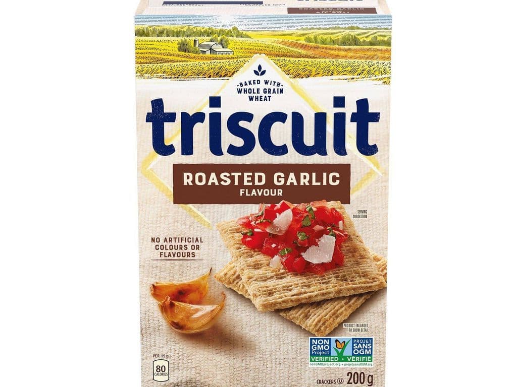 TRISCUIT ROASTED GARLIC CRACKER 200G
