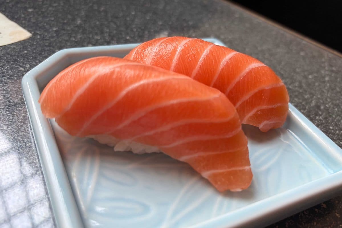 Salmon (Sake) Nigiri