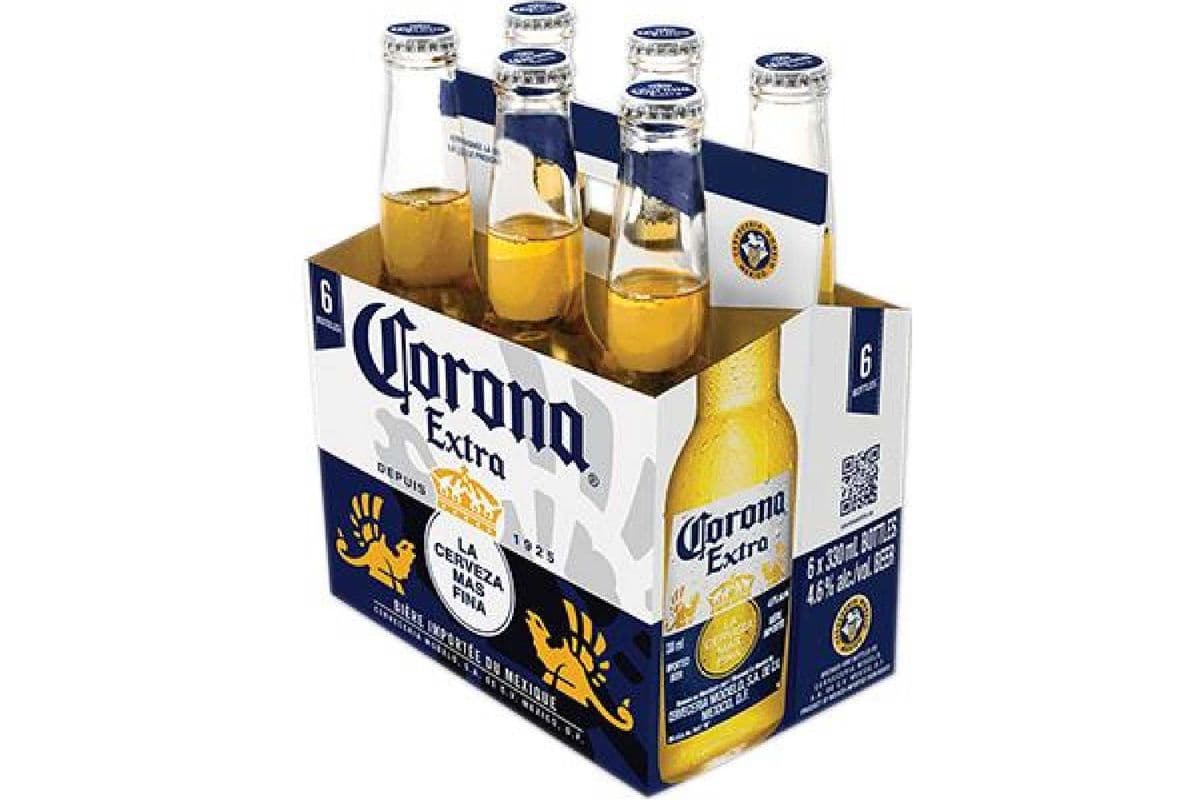 Corona (6 Pack Bottles) (6 x 330 ml Bottles)