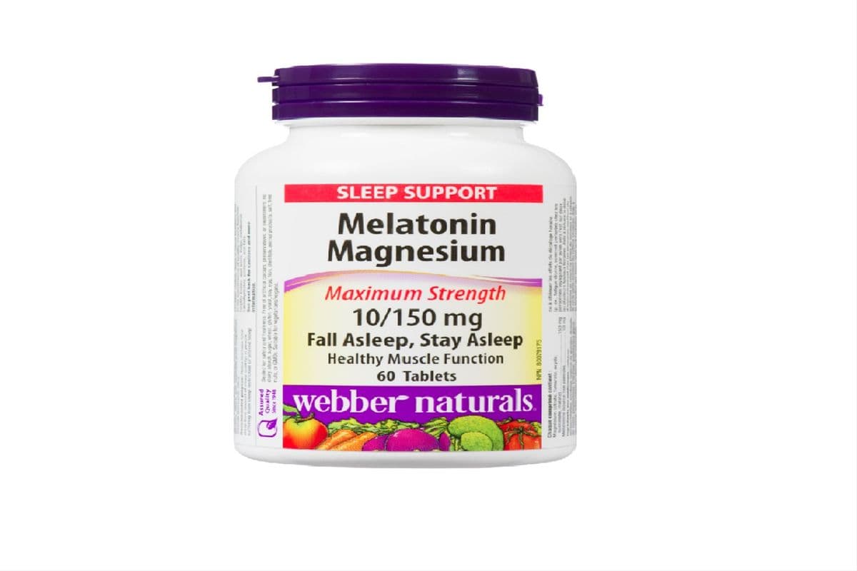 Melatonin Magnesium 10/150mg (Webber) (60 tablets)