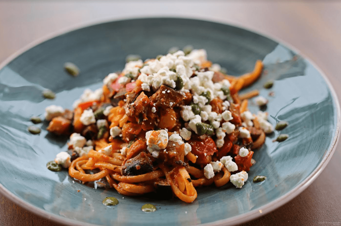 Linguine primavera